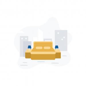 Two Bedroom Suite - Two Kings - Fireplace - Hearing Accessible